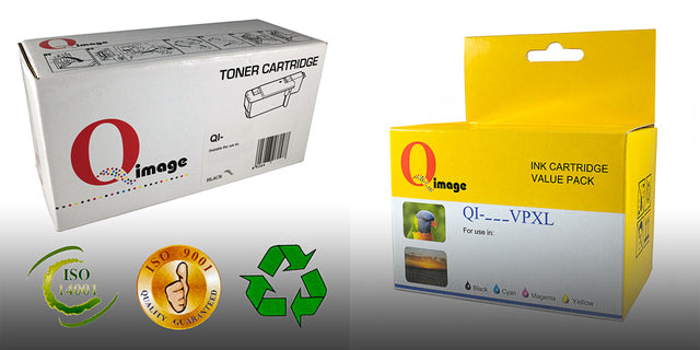 Q-Image toner box and Inkjet Value pack