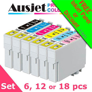 Ausjet 81N non-OEM Ink cartridge for Epson Artisan,Stylus Photo RX, TX50-TX810FW