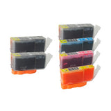 Ausjet PGI-520 CLI-521 non-OEM Ink cart for Canon Pixma MP540-MP990,MX870,iP4600