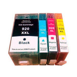 Ausjet non-OEM new Ink Cartridge Set alt. for HP 920XL; Officejet 6500,7000,7500