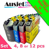 Ausjet LC237XL LC235XL non-OEM Ink Cartridge Set for Brother DFC,MFC-J4620-J5320