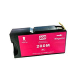 Ausjet 200XL 220XL non-OEM new Magenta Ink Cartridge for Lexmark OfficeEdge Pro