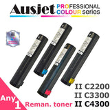 Ausjet CT200539-42 remanufactured Toner for XEROX DocuCentre-II C2200,3300,4300
