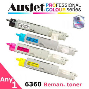 Ausjet 106R01218-21 remanufactured Toner for XEROX Phaser 6360, 18/12000 pp