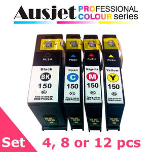 Ausjet 150XL non-OEM new Value Set Ink Cartridge for Lexmark Pro715/915 S315/415
