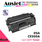 Ausjet non-OEM new Toner alt.for HP 05A, CE505A, for use in LaserJet P2035,P2055