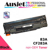 Ausjet non-OEM Toner alt.for HP 83A,CF283A, for use in LaserJet Pro M127,201,225