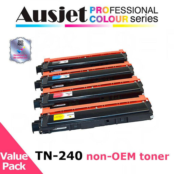 Ausjet TN240 non-OEM Toner for BROTHER HL3040-45,HL3070-75, MFC9120-25,MFC9320-25