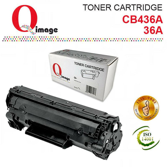 Q-Image non-OEM BLACK Toner for HP 36A,CB436A. Use in LaserJet M1120,M1522,P1505
