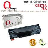 Q-Image non-OEM BLACK Toner for HP 78A, CE278A. Use in LaserJet M1530, P1560-66