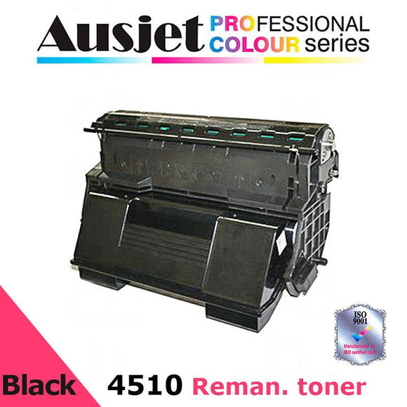 Ausjet 113R00712 remanufactured BLACK Toner for XEROX Phaser 4510, 19K pages