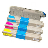 Ausjet Toner cartridge Set for OKI Colour laser printers C332, MC363