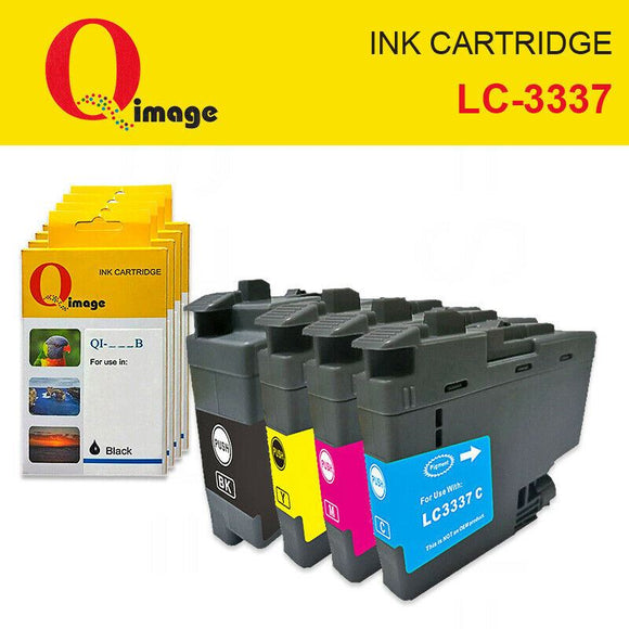 Q-Image LC-3337 non-OEM Ink Tank for Brother MFCJ-5845DW,5945DW, 6545DW,6945DW