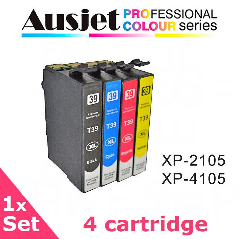 Ausjet 39XL non-OEM Ink cartridge alt.for Epson Expression Home XP