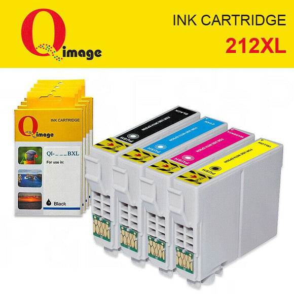 Q-Image 212XL re-manufact. Ink cart.for Epson XP2100,3100,4100, WF2810-WF2850