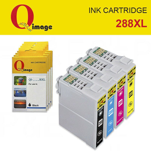 Q-Image 288XL non-OEM Ink cart.for Epson Expression Home XP240,XP340, XP344,XP440