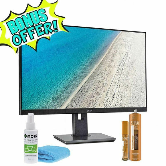 Acer Monitor B247Y 24 inch,1920x 1080 Full HD LCD, speakers, USB3, adjustable stand