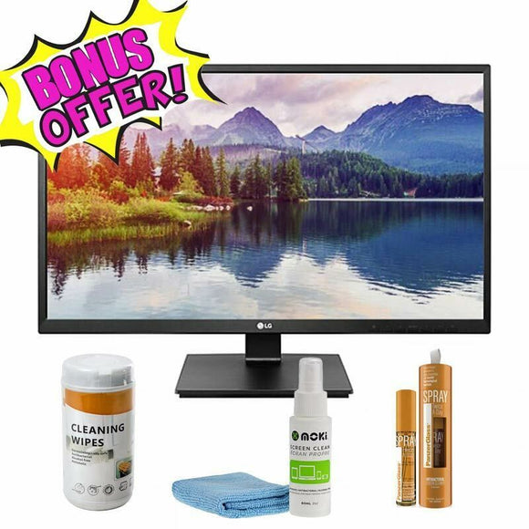 LG Monitor 24BK550Y-B 24 inch FHD LCD, 4-way screen, speakers, adjustable stand