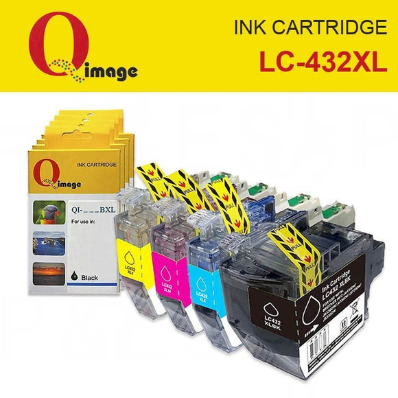 Q-Image LC-432XL non-OEM Ink Cartridge for Brother MFC-J5340,5740,6540,6740,6940